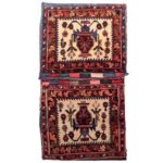 Vintage Persische Satteltasche – Handgewebt & Second-Hand Tōbrag 102265