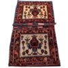 Vintage Persische Satteltasche – Handgewebt & Second-Hand Tōbrag 102265
