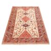 Vintage Persischer Woll Kelim Teppich handgewebt Qashqai in Rosa Farben