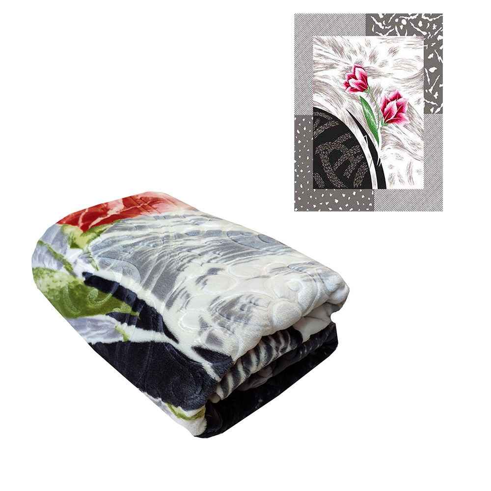 Golbaft Persische Einzelbettdecke Modell Grau