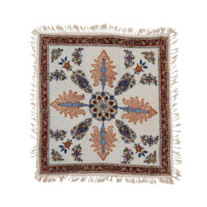 Persisches Tischtuch: Isfahans traditionelle Kalamkari Blockdruck Blume