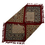 Persisches Tischtuch: Isfahans traditionelle Kalamkari Blockdruck Golha
