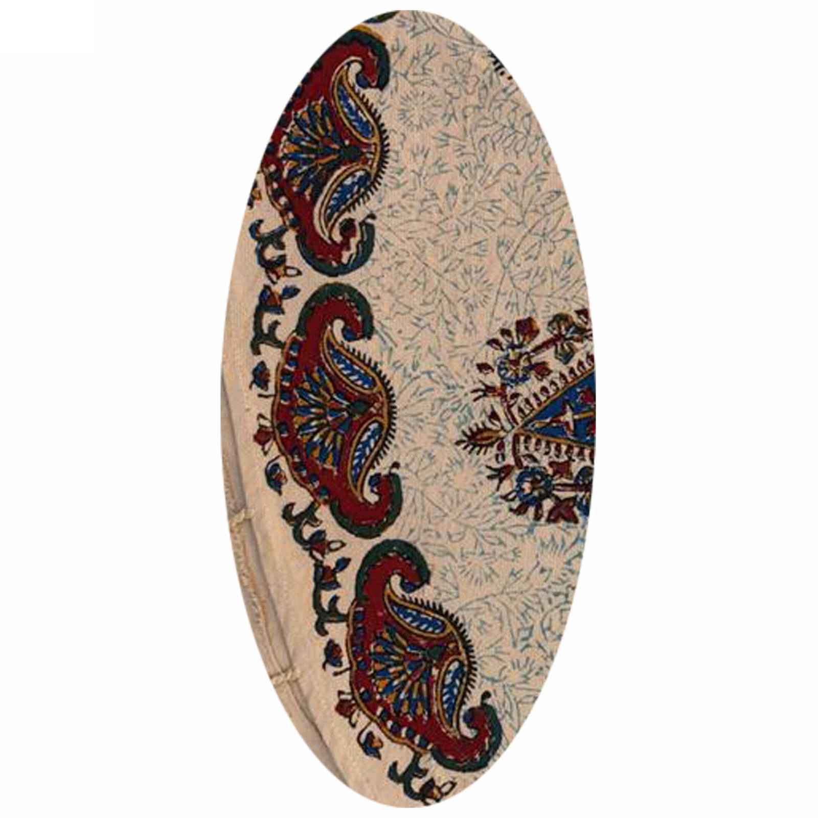 Persisches Tischtuch: Isfahans traditionelle Kalamkari Blockdruck Khorshidi