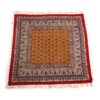 Persisches Tischtuch: Isfahans traditionelle Kalamkari Blockdruck Gelb