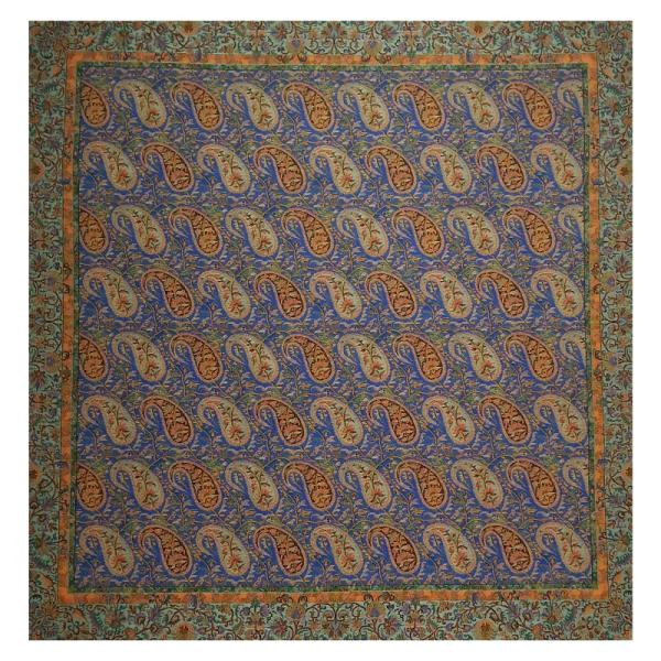 Termeh-Tischdecke, luxuriös mit persischem Paisley-Muster Kajrah II