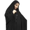 Islamischer arabischer schwarzer Chador Hijab für Frauen und Gebet