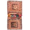 Vintage Persische Satteltasche – Handgewebt & Second-Hand Tōbrag 102258