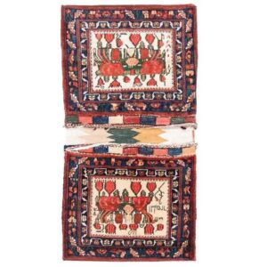 Vintage Persische Satteltasche – Handgewebt & Second-Hand Tōbrag 456604