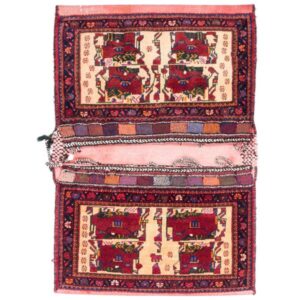 Vintage Persische Satteltasche – Handgewebt & Second-Hand Tōbrag 102273