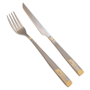 Set aus Messer & Gabel, 12 Teile, Modell Achaemenes