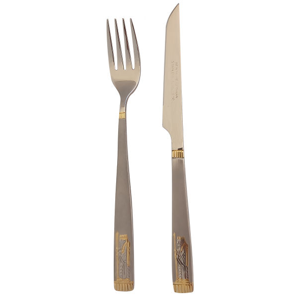 Set aus Messer & Gabel, 12 Teile, Modell Achaemenes