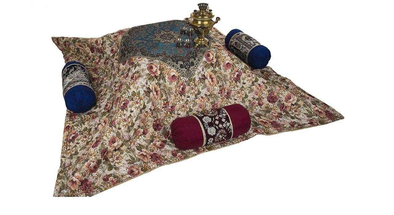 Persische Korsi-Decke – Dick, schwer und warm, Doppelgröße Helko