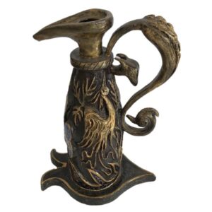 Dekorative Messingkaraffe Handgefertigt Indisch Graviert Simorgh