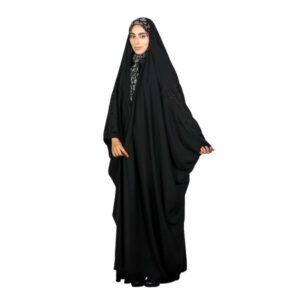 Islamischer arabischer schwarzer Chador Hijab für Frauen und Gebet – Goldooz