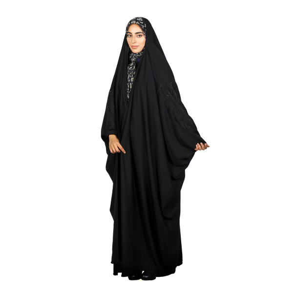 Islamischer arabischer schwarzer Chador Hijab für Frauen und Gebet - Goldooz