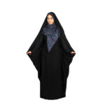 Islamischer arabischer schwarzer Chador Hijab für Frauen und Gebet – Hosna