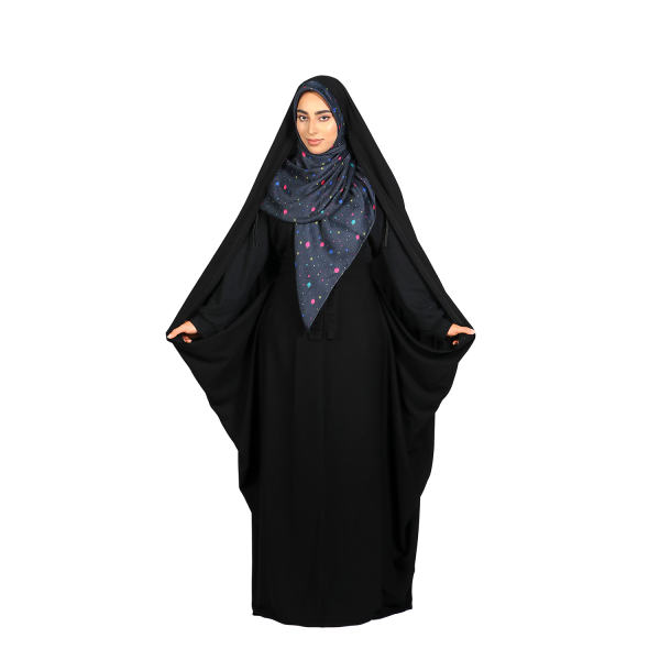 Islamischer arabischer schwarzer Chador Hijab für Frauen und Gebet - Hosna