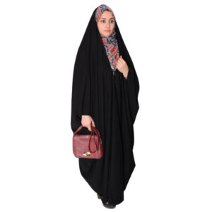 Islamischer arabischer schwarzer Chador Hijab für Frauen und Gebet – Zahra