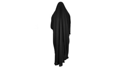 Islamischer arabischer schwarzer Chador Hijab mit Ärmeln für Frauen und Gebet – TChador
