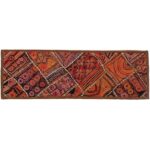Patchwork bestickter Tischläufer Adaak