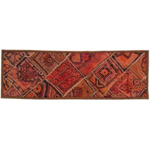 Patchwork bestickter Tischläufer Adaak