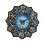Handgefertigte persische Holz-Wanduhr – Khatam-Marketerie-Kunst, Darya