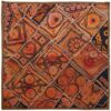 Patchwork-Stickerei-Tischdecke Modell Stadt