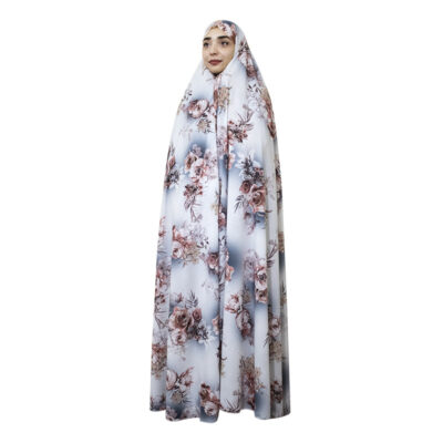 Hochwertiger gemusterter iranischer Chador für Damen für jeden Tag zu Hause