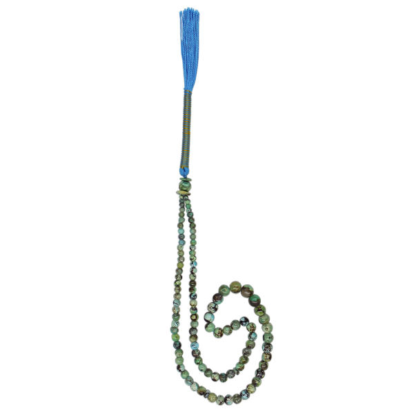Persischer Neyshabur-Türkis Rosenkranz Gebetsperlen Handgefertigter Tasbih I