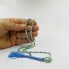 Persischer Neyshabur-Türkis Rosenkranz mit 101 Gebetsperlen Handgefertigter Tasbih II