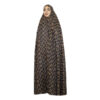 Iranischer Kultur-Chador für Frauen – Farbenfroh, Ideal für den Alltag und das Gebet, Dunkelbraun