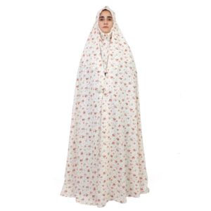 Islamisches Namaz-Chador für Frauen – Ideal zum Beten – Weiß