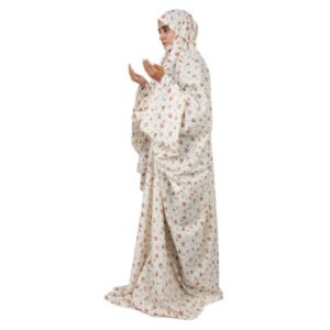 Islamisches Namaz-Chador für Frauen – Ideal zum Beten – Weiß