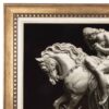 Handgeknüpfter persischer Bildteppich aus Tabriz, der Lady Godiva geprägt darstellt