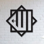 Islamischer Wandaufkleber – Sonderdesign Allah