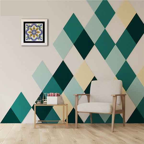 Dekorative persische gerahmte Keramikfliese – Tahmour