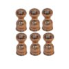 Set aus persischen Kupfer-Salz- und Pfefferstreuern Kariert (6x)