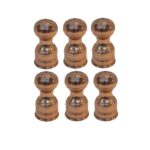 Set aus persischen Kupfer-Salz- und Pfefferstreuern Kariert (6x)