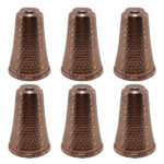 Set aus persischen Kupfer-Salz- und Pfefferstreuern Berg (6x)