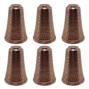 Set aus persischen Kupfer-Salz- und Pfefferstreuern Berg (6x)