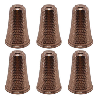Set aus persischen Kupfer-Salz- und Pfefferstreuern Berg (6x)