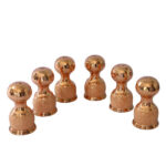 Set aus persischen Kupfer-Salz- und Pfefferstreuern Pardaz (6x)