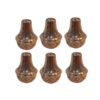 Set aus persischen Kupfer-Salz- und Pfefferstreuern Termeh (6x)