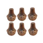 Set aus persischen Kupfer-Salz- und Pfefferstreuern Termeh (6x)