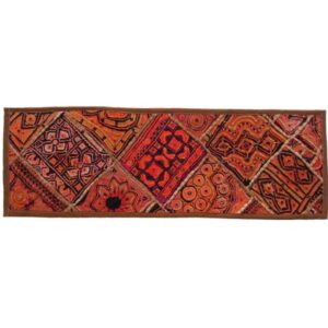 Patchwork bestickter Tischläufer Zariran