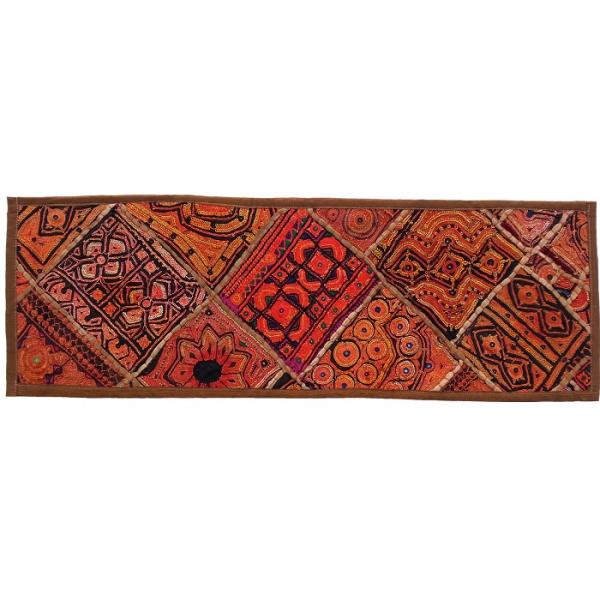 Patchwork bestickter Tischläufer Zariran