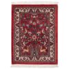 Persischer Teppich handgeknüpft in Isfahan mit Blumenmuster