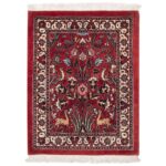 Persischer Teppich handgeknüpft in Isfahan mit Blumenmuster
