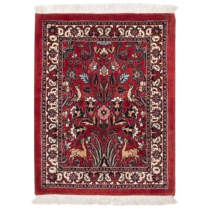 Persischer Teppich handgeknüpft in Isfahan mit Blumenmuster