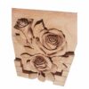 Gerahmte Holz geschnitzte Kunst Künstlerische Rose